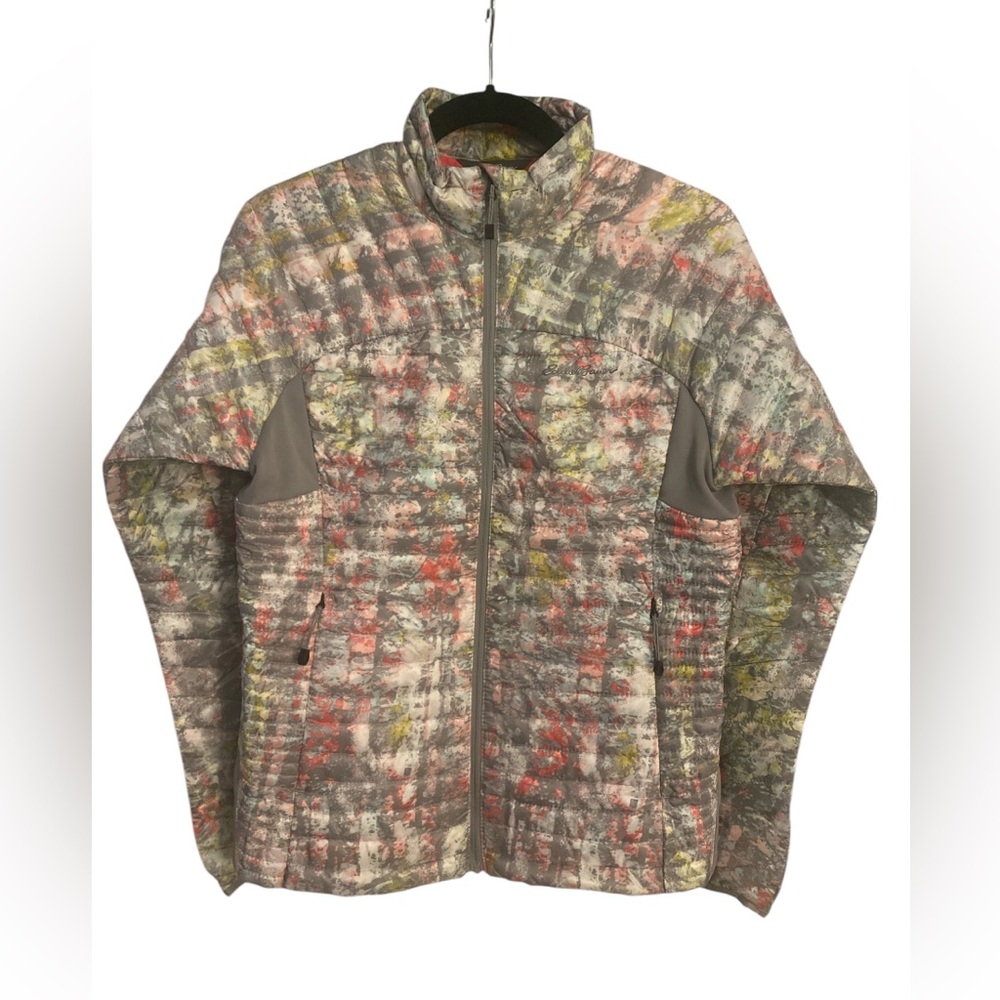 Eddie Bauer Multicolor Down Jacket Euc M - image 1